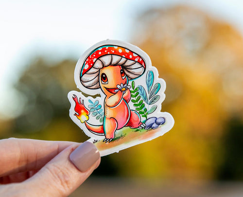 Cottagecore Critters - Fire Tail - Vinyl Stickers