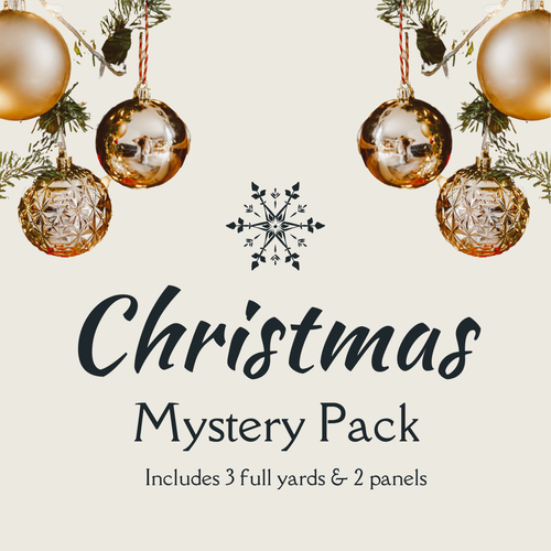 Christmas - Mystery Pack- Includes 3 full yards & 2 panels