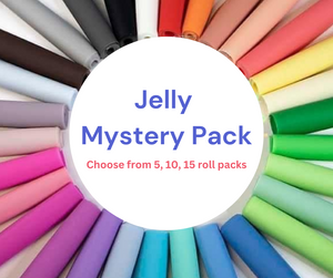 Mystery Pack- Jelly Vinyl (5, 10, or 15 rolls)