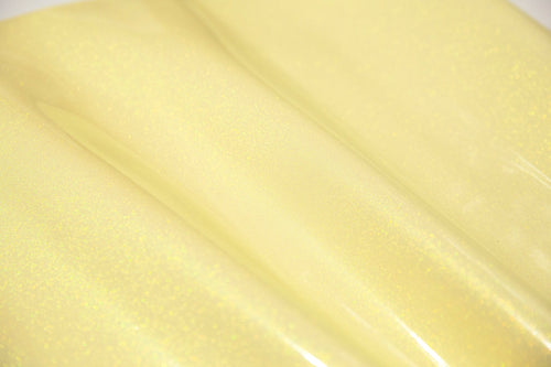 PREORDER - Glossy Glitter Sparkles Vinyl - Banana Pudding #14