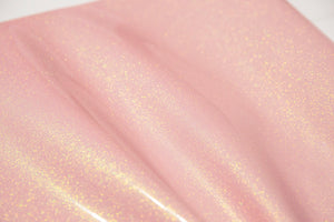 PREORDER - Glossy Glitter Sparkles Vinyl - Peachy Pink #16