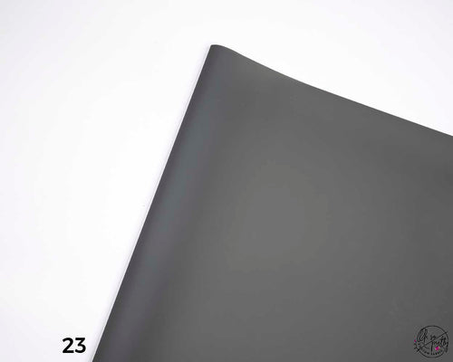 Retail - Jelly Vinyl Solid - #23 -  Charcoal