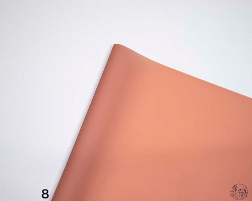 Retail - Jelly Vinyl Solid - #8 - Deep Coral