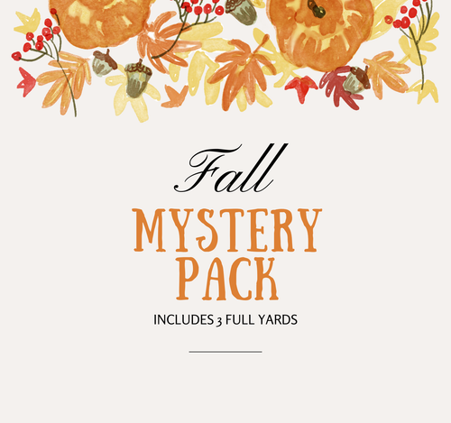 Fall - Mystery Pack - Includes 3 full yards