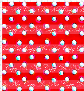 CATALOG - PREORDER - Christmas Classics - Dots - Red - REGULAR SCALE