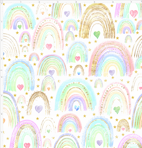 Retail - Pastel Heart Rainbow - SMALL SCALE