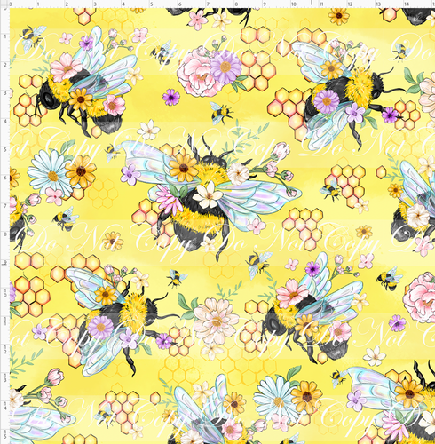 Retail - FLAWED - Sweet Honey Bee - Main - Yellow - LARGE SCALE