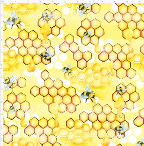 Retail - FLAWED - Sweet Honey Bee - Honeycomb - REGULAR SCALE