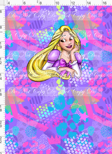 Retail - Princess POP - Panel - Long Hair - Purple - CHILD