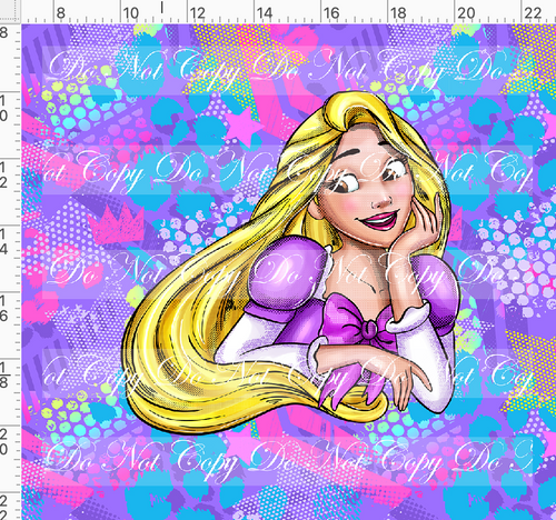 Retail - Princess POP - Panel - Long Hair - Purple - ADULT