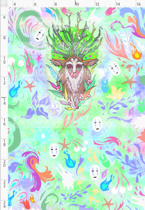 Retail - Artistic Ghibli - Panel - Forrest Spirit - CHILD