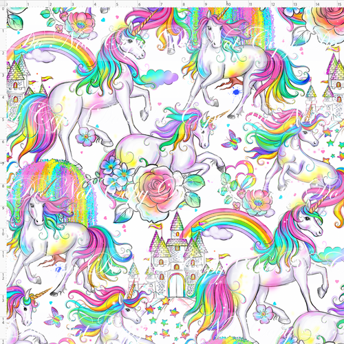 Retail - Rainbow Unicorn - Main - White - LARGE SCALE