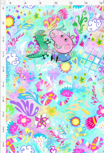 Retail - Artistic Pig - Panel - Brother - Green - CHILD