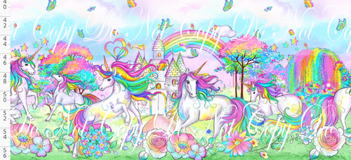 Retail - Rainbow Unicorn - Double Border