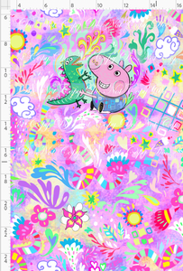 Retail - Artistic Pig - Panel - Brother - Pink - CHILD