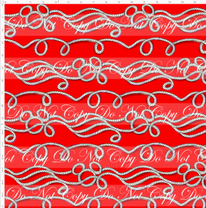 Retail - Set Sail - Ropes - Red - LARGE SCALE