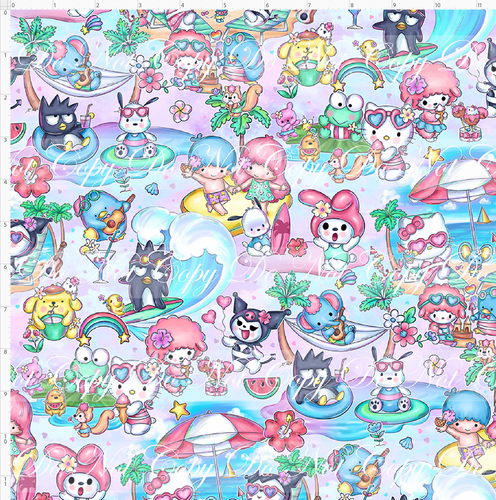 Retail - Summer Sanrio - Main - Pastel - REGULAR SCALE