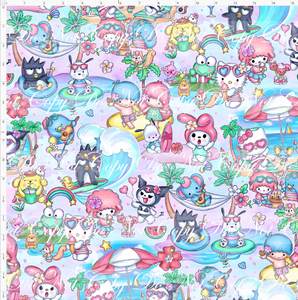 Retail - Summer Sanrio - Main - Pastel - LARGE SCALE