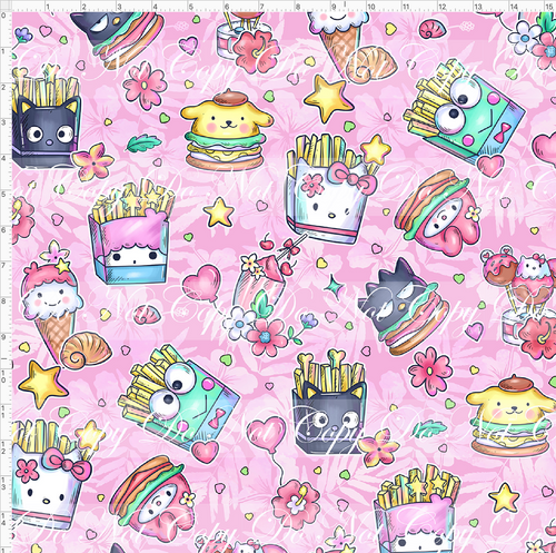 Retail - Summer Sanrio - Snacks - Pink - LARGE SCALE