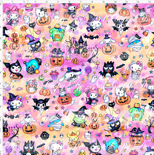 Retail - Halloween Kitty and Friends - Tossed - Colorful - REGULAR SCALE