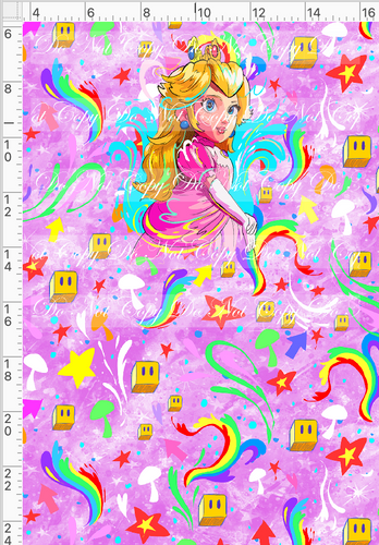 PREORDER - Artistic Brothers - Panel - Princess - Pink Background - CHILD