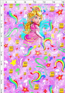 PREORDER - Artistic Brothers - Panel - Princess - Pink Background - CHILD