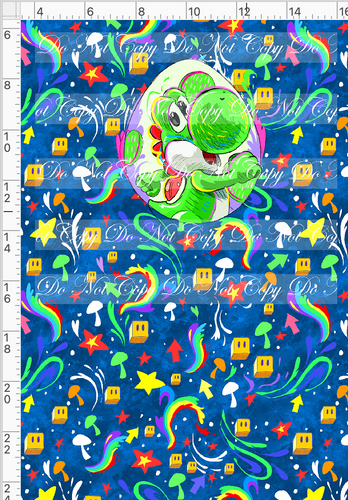 PREORDER - Artistic Brothers - Panel - Yosh - Navy Background - CHILD