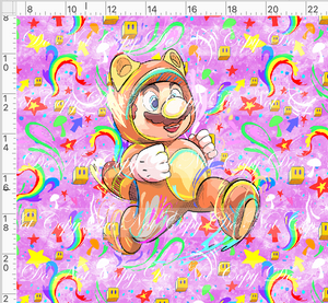 PREORDER - Artistic Brothers - Panel - Racoon - Pink Background - ADULT