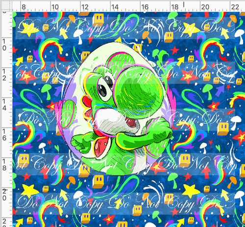 PREORDER - Artistic Brothers - Panel - Yosh - Navy Background - ADULT