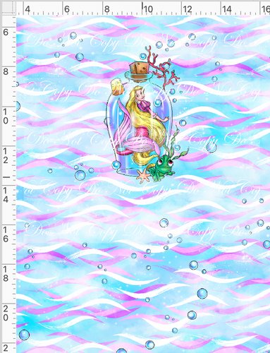 Retail - Mermaid Princesses - Panel - Long Hair Princess - Bottle - CHILD