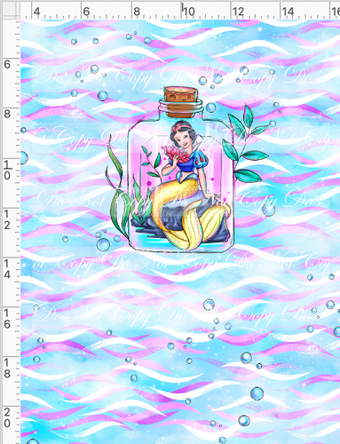 PREORDER - Mermaid Princesses - Panel - Snow - Bottle - CHILD