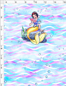 Retail - Mermaid Princesses - Panel - Snow - CHILD
