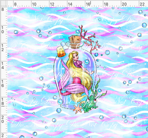 Retail - Mermaid Princesses - Panel - Long Hair Princess - Bottle - ADULT