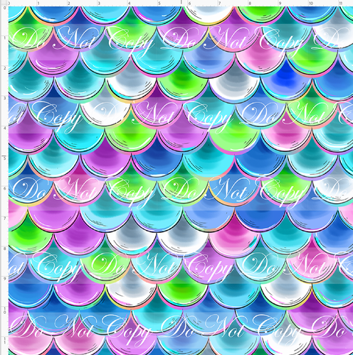 PREORDER - Mermaid Princesses - Mermaid Scales - Random Color - REGULAR SCALE