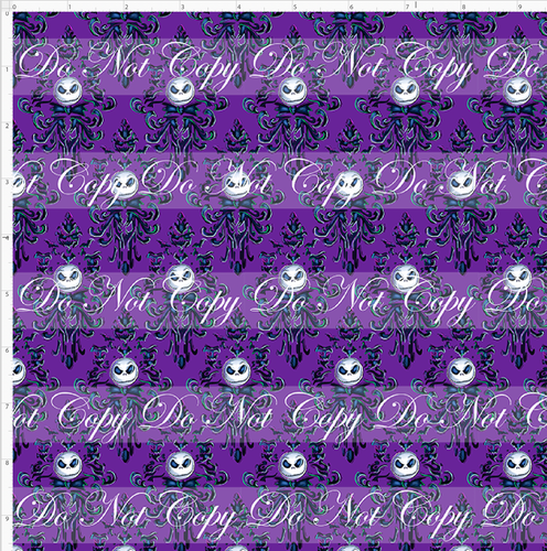 PREORDER - Haunted Jack - Wallpaper - Purple - REGULAR SCALE