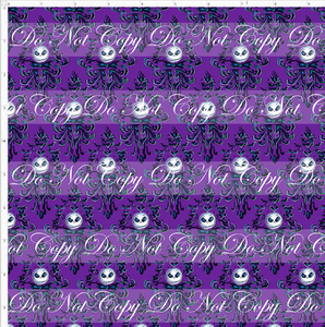 Retail - Haunted Jack - Wallpaper - Purple - REGULAR SCALE