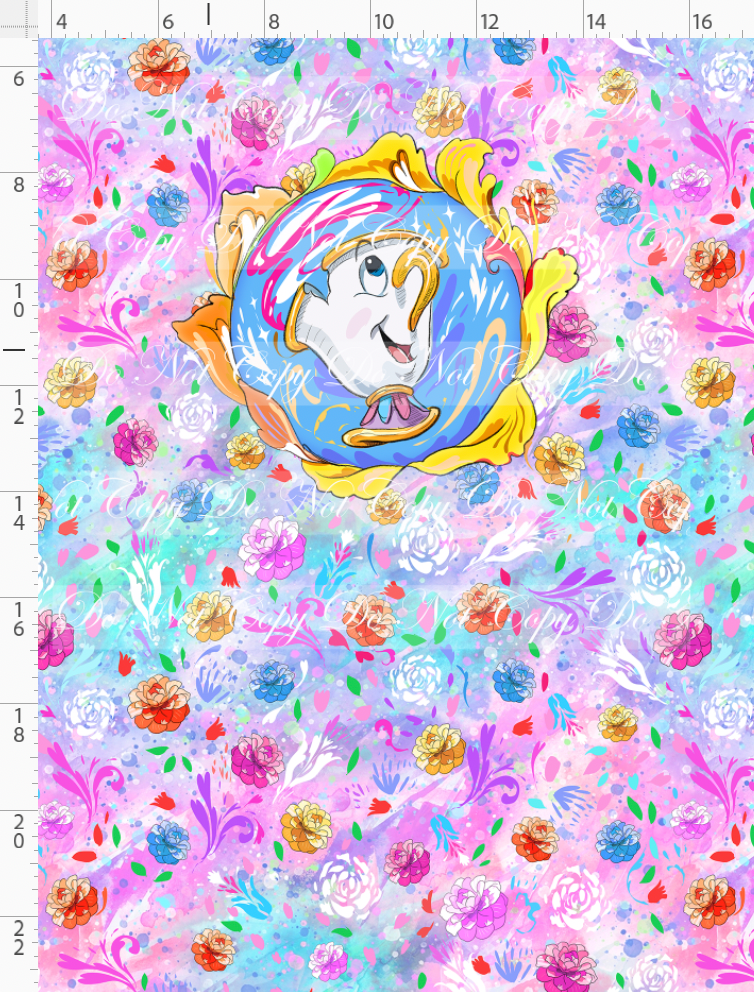 PREORDER - Artistic Blooms - Panel - Chip - CHILD