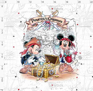 PREORDER R128 - Mouse Pirates and Friends - Panel - 2 Mouse - ADULT