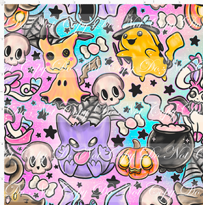 CATALOG - PREORDER R117 - Spooky Pocket Pals - All with Pika - Colorful - SMALL SCALE