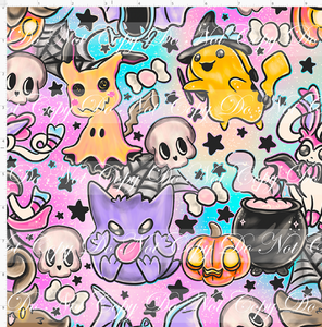 CATALOG - PREORDER R117 - Spooky Pocket Pals - All with Pika - Colorful - REGULAR SCALE