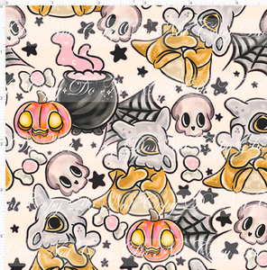 CATALOG - PREORDER R117 - Spooky Pocket Pals - Bone Characters - Cream - SMALL SCALE