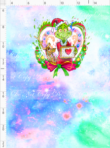 CATALOG - PREORDER R119 - Artistic Meany - Panel - Heart - Colorful - CHILD