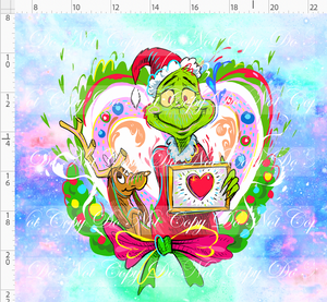 CATALOG - PREORDER R119 - Artistic Meany - Panel - Heart - Colorful - ADULT
