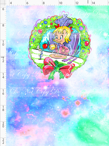 CATALOG - PREORDER R119 - Artistic Meany - Panel - Girl - Colorful - CHILD