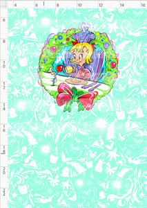 CATALOG - PREORDER R119 - Artistic Meany - Panel - Girl - Mint - CHILD