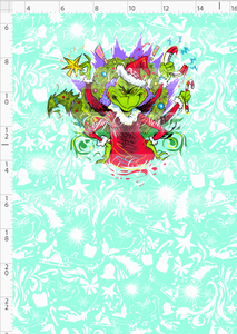CATALOG - PREORDER R119 - Artistic Meany - Panel - Green Guy with Trees - Mint - CHILD
