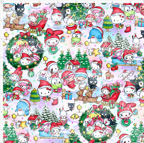 CATALOG - PREORDER - Christmas Kitty and Friends - Main - Colorful - SMALL SCALE
