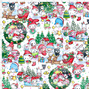 CATALOG - PREORDER - Christmas Kitty and Friends - Main - White - REGULAR SCALE