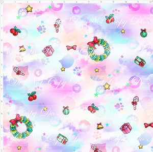 CATALOG - PREORDER - Christmas Kitty and Friends - Background - Colorful