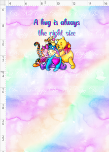 CATALOG - PREORDER R128 - NON EXCLUSIVE - Oh Bother - Panel - Hug - Pastel - CHILD